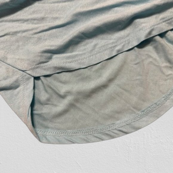 Turquoise Back Cut Out Shirt - Picture 11 of 13